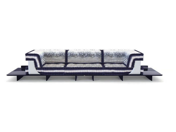 MAH JONG - JEAN PAUL GAULTIER - 3 seater fabric sofa _ Roche Bobois